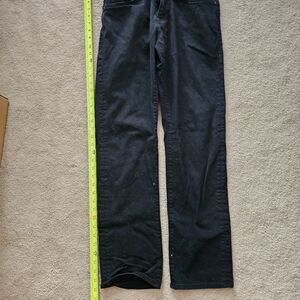 Mavi Zach Black Straight-Leg Black Pants